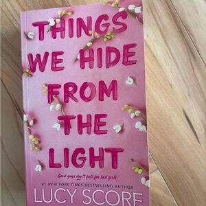 Pink 'Things We Hide From The Light' Book